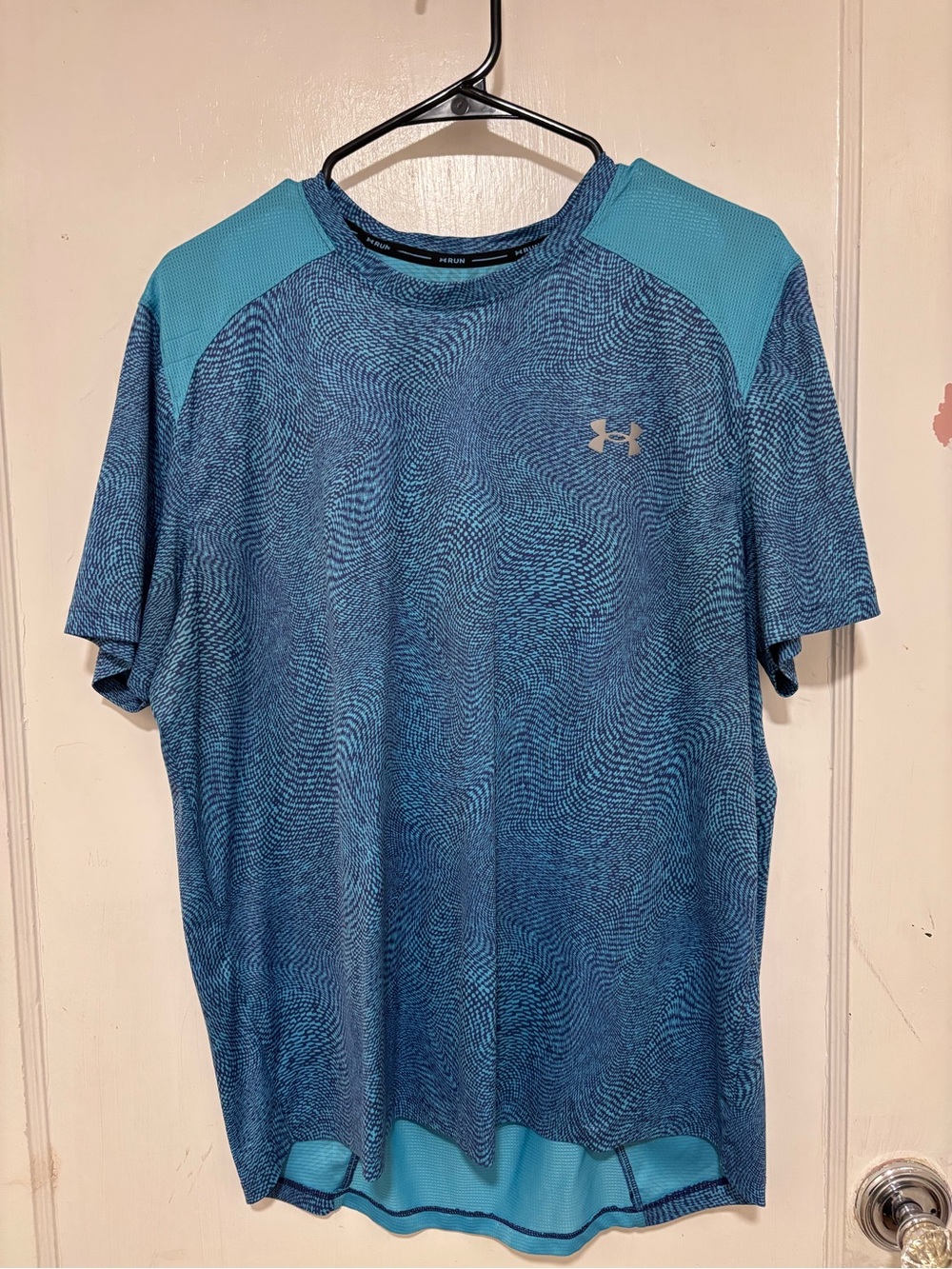 Under Armour Men’s Teal & Navy Short Sleeve Athletic Tee